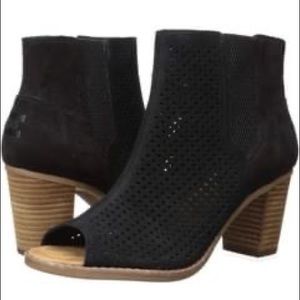 Toms Majorca Peep Toe Booties